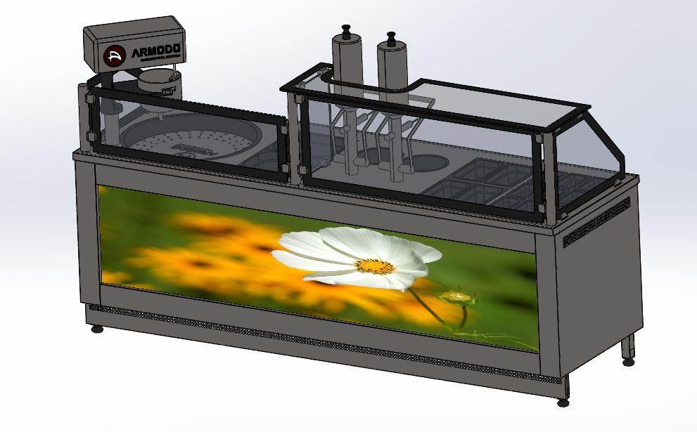 ARMODO yeni nesil lokma makinası lokma tatlı makinası imalatı