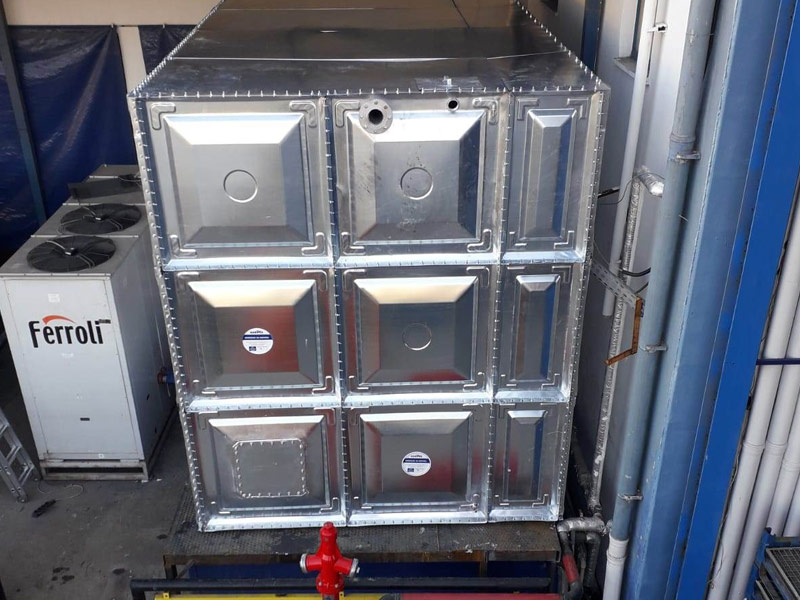 KONİPEK;  Emirgazi Ereğli modüler Çelik su deposu galvanizli su tankı,Güneysınır Hadim modüler Çelik su deposu