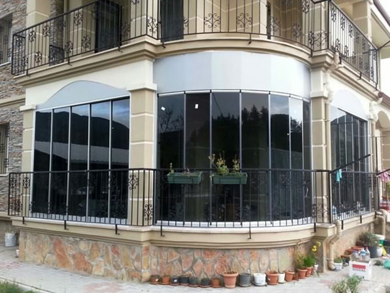 İZMİR METAL Konya fotoselli kapı, alüminyum merdiven balkon korkuluğu, sineklik, plise sineklik