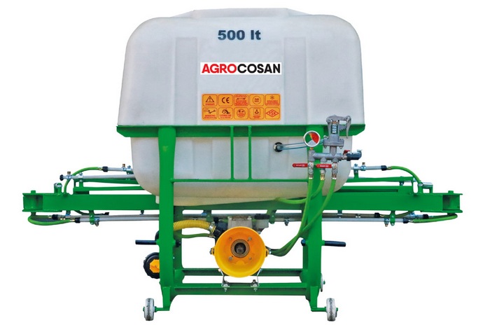 AGROCOSAN; Turkey inter row cultivator, hoing machine, power harrow, spring multi disc harrow