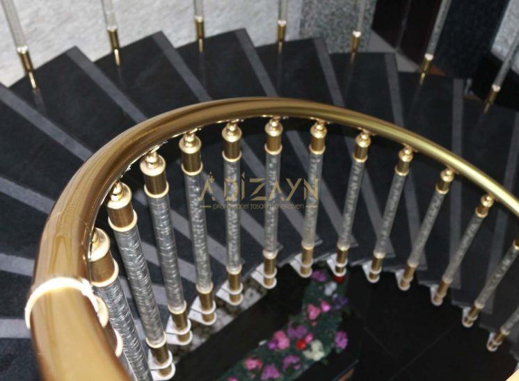 ADIZAYN Konya  granit merdiven yapımı, cam basamaklı merdiven yapımı, granit basamaklı merdiven