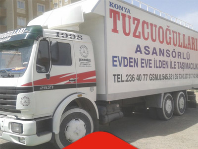 TUZCUOÄžULLARI; Konya şehiriçi ev taşıma, şehiriçi evden eve nakliyat, şehirlerarası ev taşıma