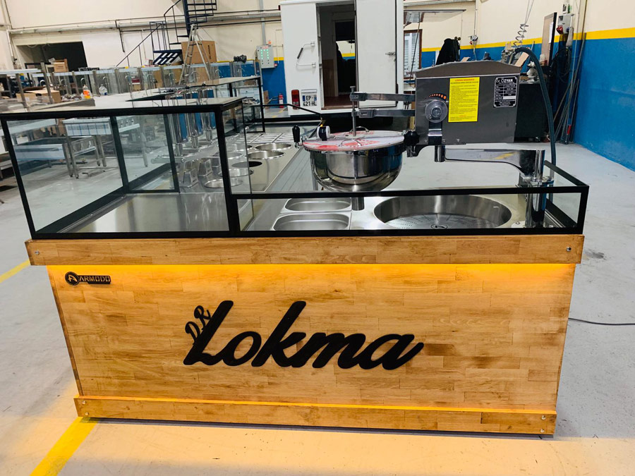 ARMODO Konya endüstriyel mutfak, lokma tatlı makinası,yeni nesıl lokma makinası,lokma tatlı makinası