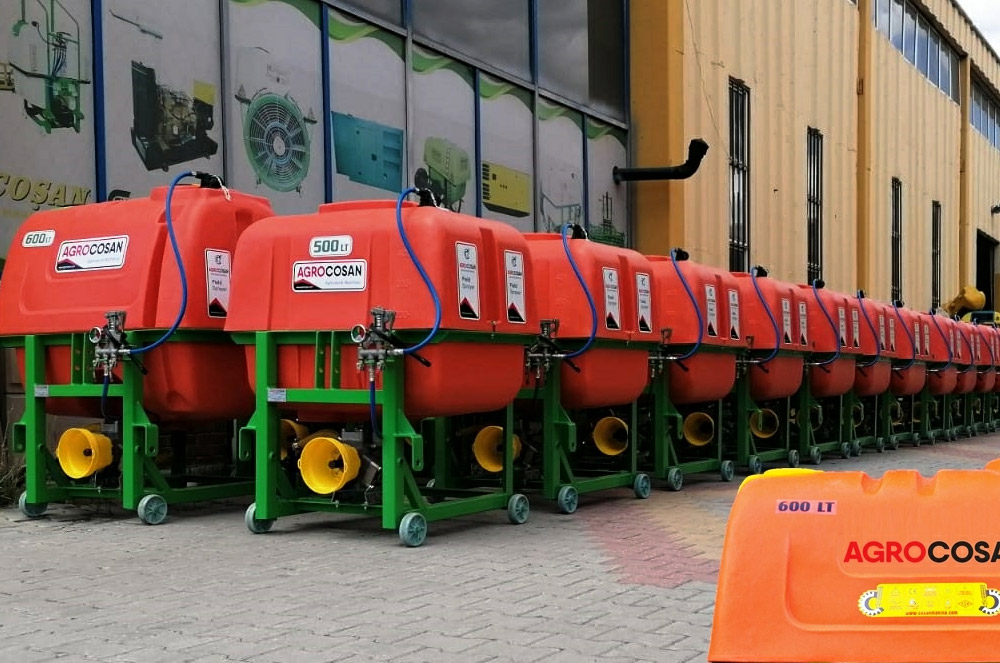 AGROCOSAN; Turkey agricultural power sprayer manufacturers, fertilizer spreader trailed,