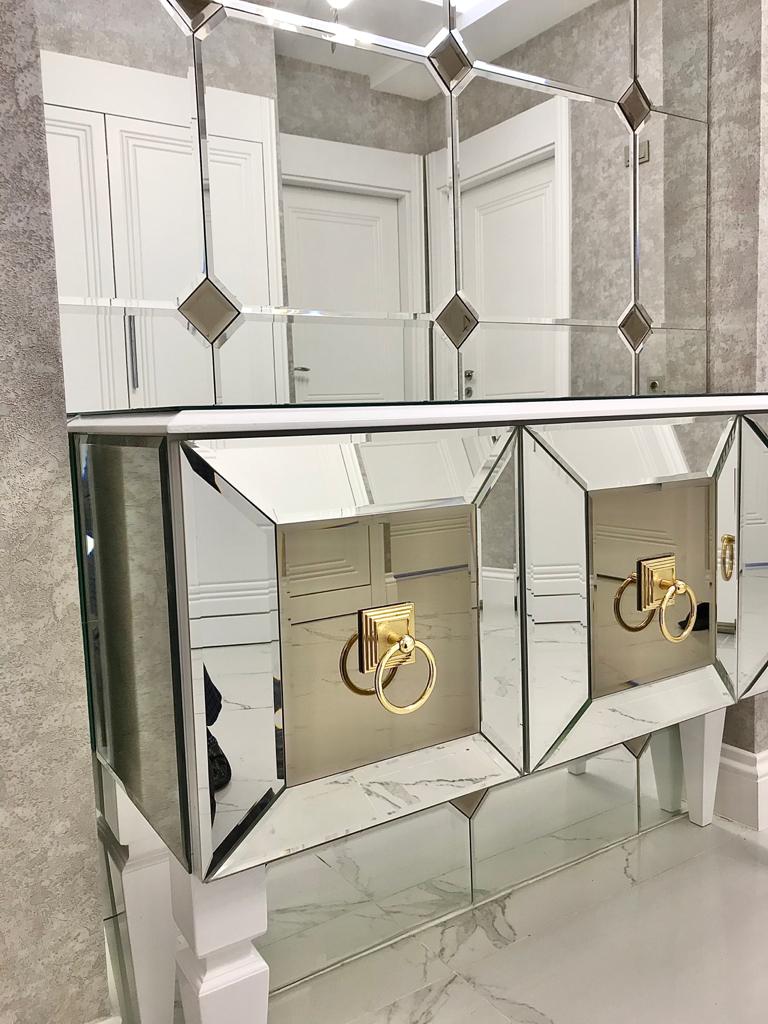 AYNACIZADE Konya koridor aynalı dresuar, banyo aynası, lavabo aynası, antre aynası, hol aynası