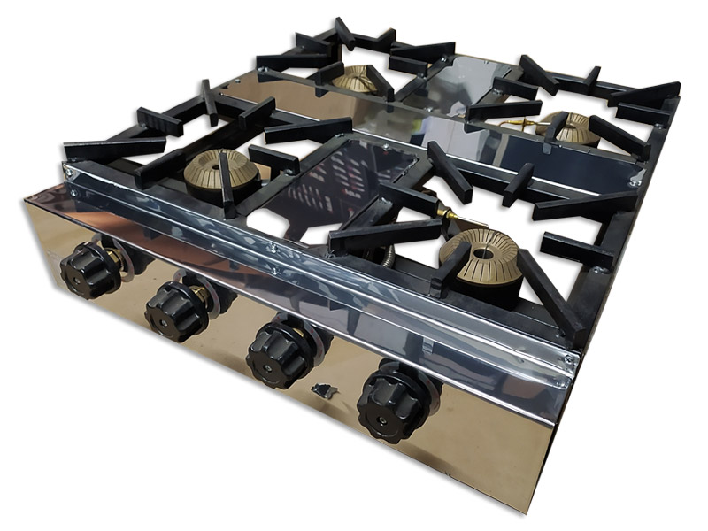 AKCAN; Konya lokanta ocağı, döküm ızgara, oluklu ızgara, düz ızgara, tırnaklı brülör, tesisatlı brülör