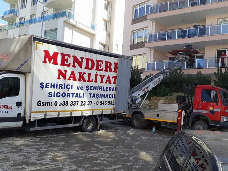 MENDERES; kuşadası evden eve nakliyat,  Kuşadası kamyon garajı, kuşadası nakliye garajı