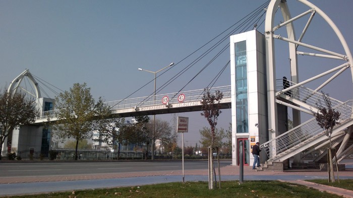 NEVSAN; Konya çelik köprü üst geçit yapım firmaları