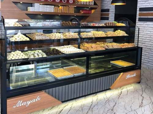 KAÇKAR Konya Pasta Market Dolabı Sütlük Şişelik