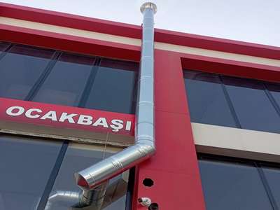 ÖZALTAŞ Konya Havalandırma kalorifer doğalgaz bacası